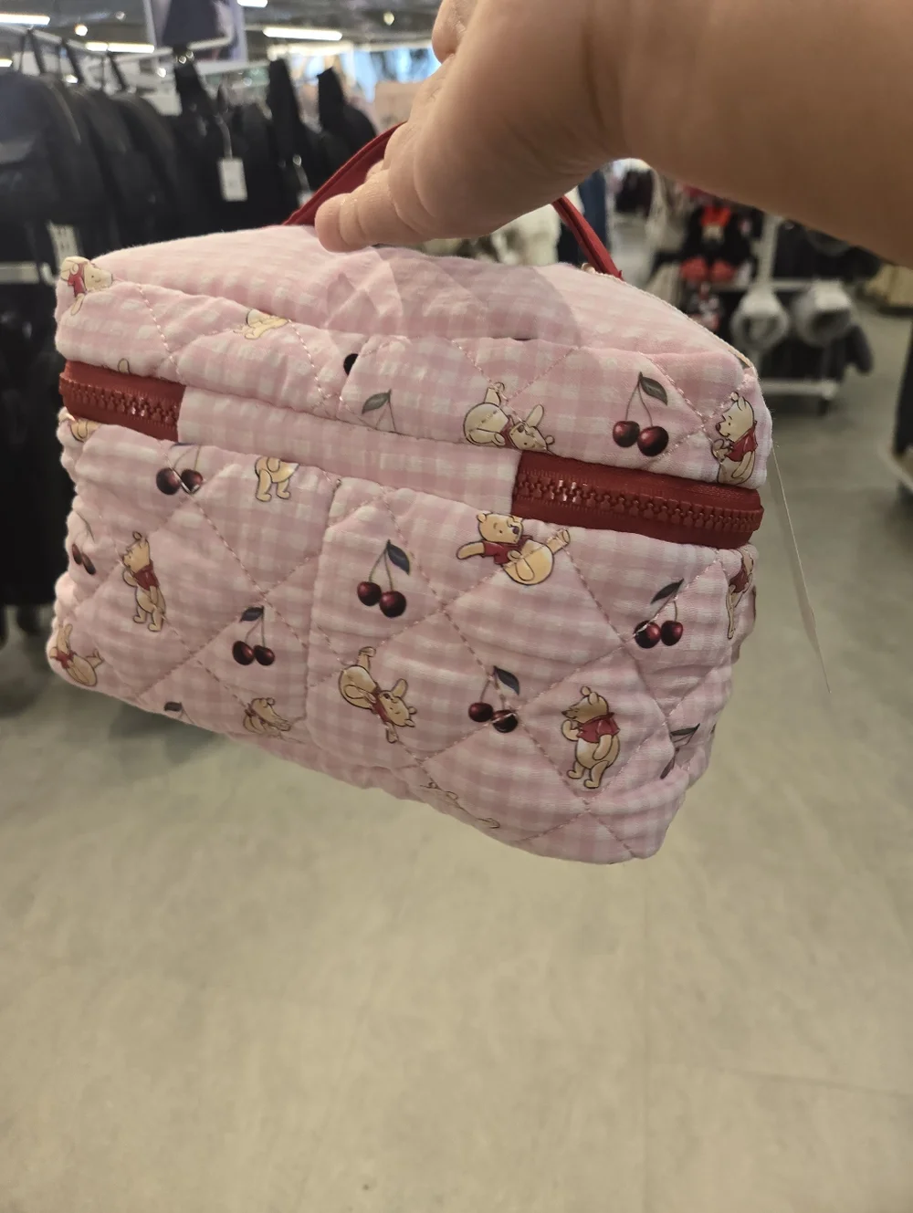 Pooh's Farm Pink Quilted Makeup Bag - Winnie the Pooh, Primark